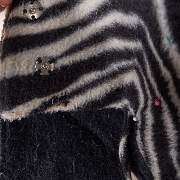 Vintage 1970s Zebra Costume Belt Circus Burlesque main image 5